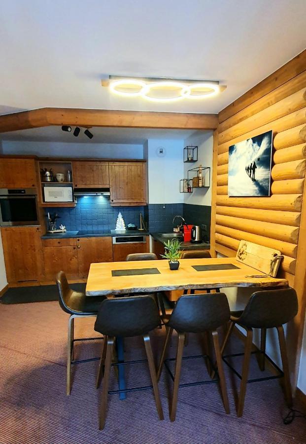 Appartement Arc 1950 M, Ski Au Pied, Piscine Exterieure Chauffee, Remontees Mecaniques A 100M, Sauna Et Salle De Sports Les Arcs  外观 照片